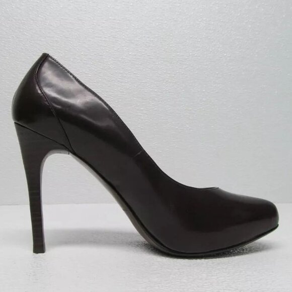 Donald J Pliner Edrice Stiletto Heels Leather Hidden Plafform Size 8.5 - Picture 5 of 9